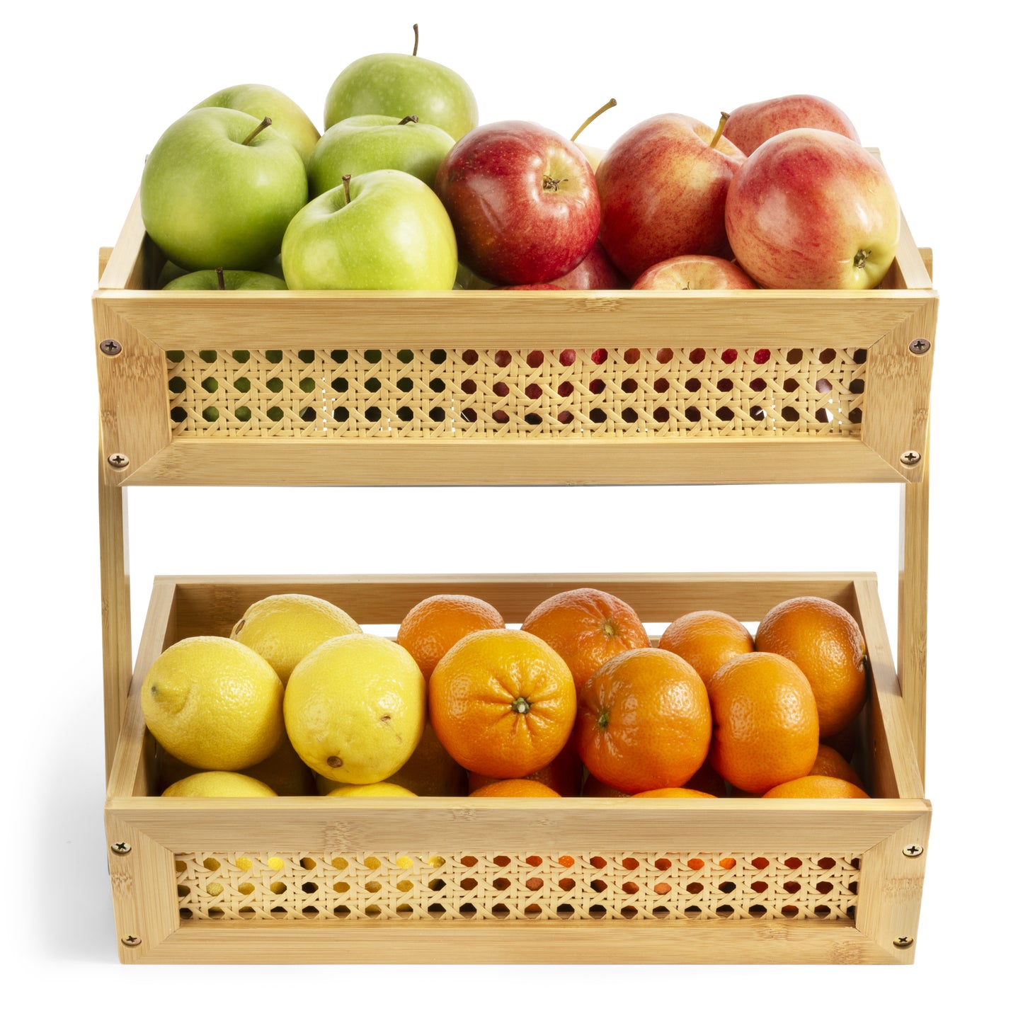 Bamboo Fruit Basket for Kitchen Counter