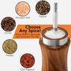 Acacia Wood Salt & Pepper Grinder Set