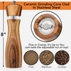 Acacia Wood Salt & Pepper Grinder Set