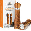 Acacia Wood Salt & Pepper Grinder Set